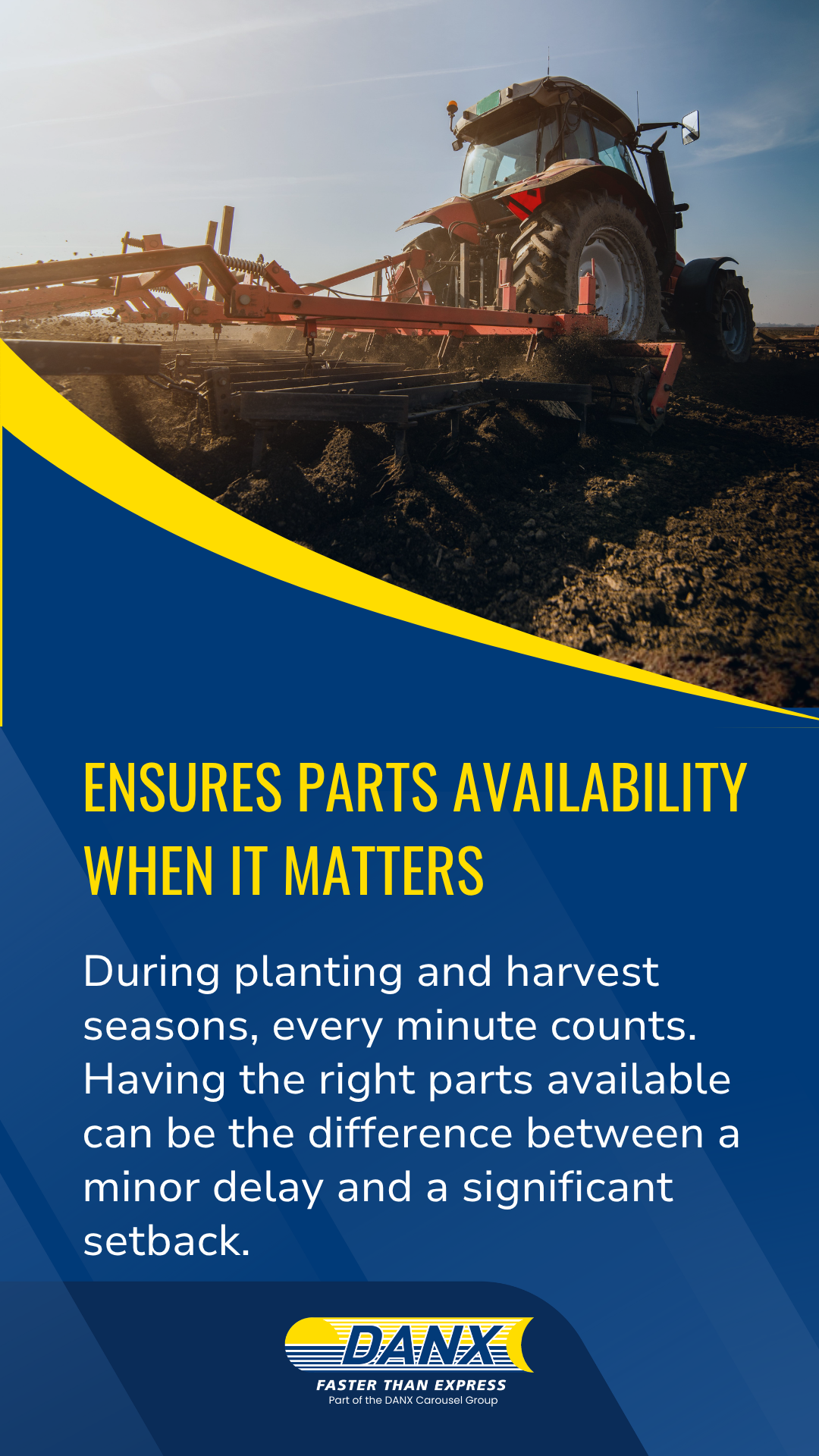 Parts AVAILABILITY AGRICULTURE